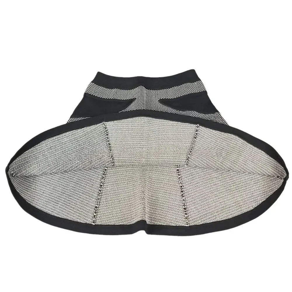 A.L.C Geometric Knit Mini Skirt